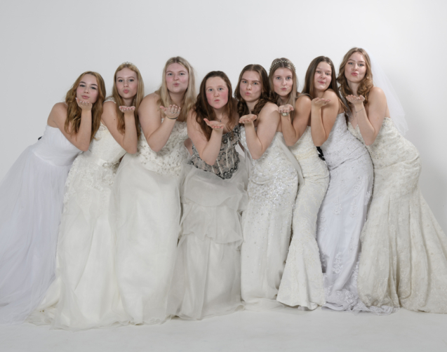 Trouwjurkenpassen uitje