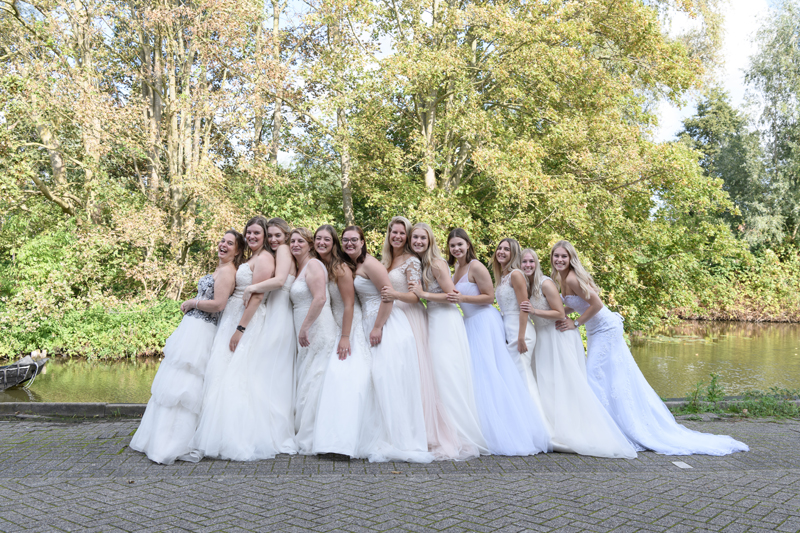 trouwjurken passen als uitje