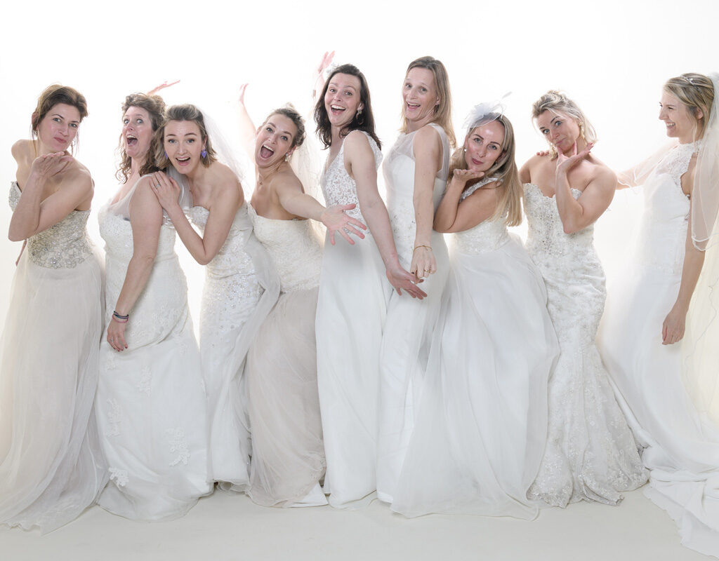 trouwjurken passen uitje